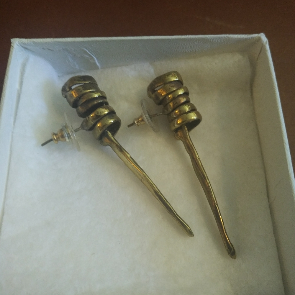 Dean Davidson Limited Edition Brass Stud Earrings